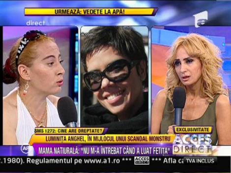 Angelica Constantin: "Imi vreau fetita inapoi"
