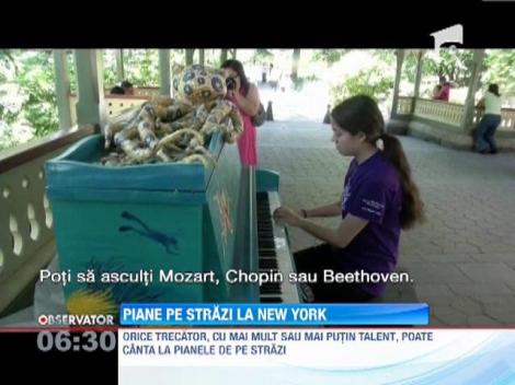 Orasul New York a fost invadat de piane!