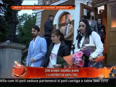 OFICIAL! Andreea Marin s-a despartit de Tuncay Ozturk: "Ramanem doar prieteni pentru moment"