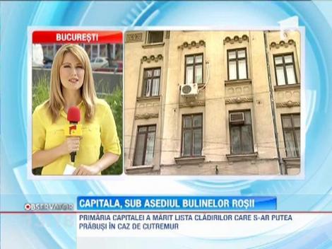 Primaria Capitalei a marit lista cladirilor care s-ar puea prabusi in caz de cutremur
