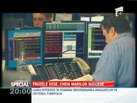 Un fumator il costa pe angajator in medie cu 6.000 de euro mai mult decat un nefumator