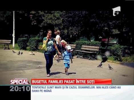 Femeia, "contabilul casei" la romani