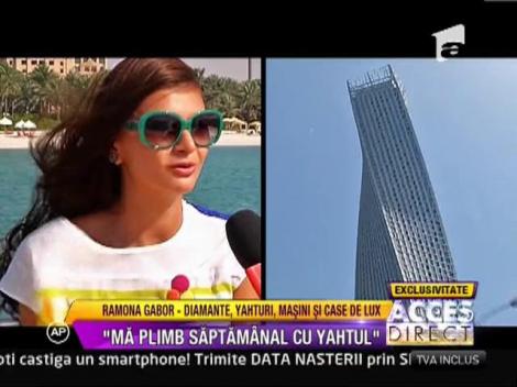 Ramona Gabor, viata de printesa in Dubai!