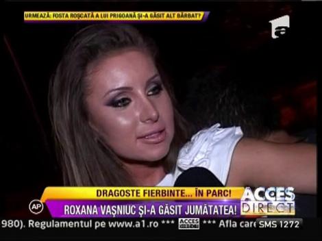 Roxana Vasniuc isi face de cap cu noul iubit pe unde apuca!