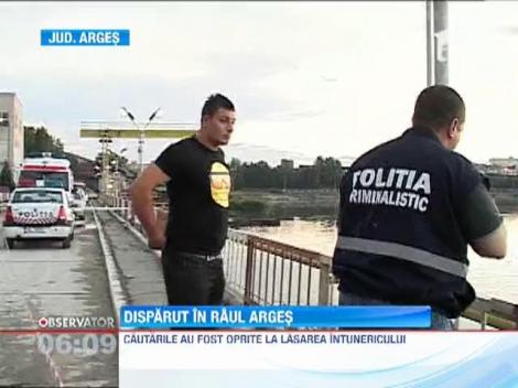 Student disparut in raul Arges