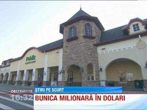 O bunica a devenit milionara la 84 de ani