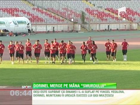 Dorinel Munteanu merge pe mana lui Multescu