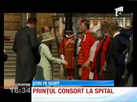 Marea Britanie: Printul Philip a fost spitalizat la Londra