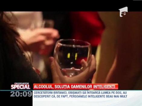 Alcoolul, solutia oamenilor inteligenti