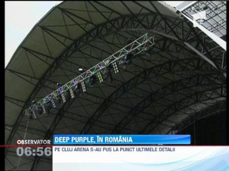 Britanicii de la Deep Purple au sosit la Cluj