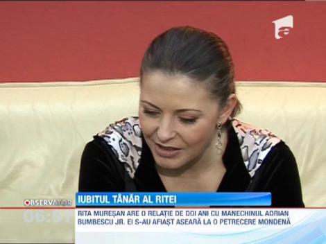 Rita Muresan, poveste de dragoste cu un tanar manechin 