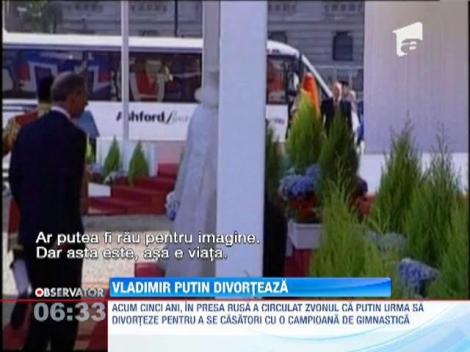 Vladimir Putin divorteaza dupa aproape 30 de ani de casnicie