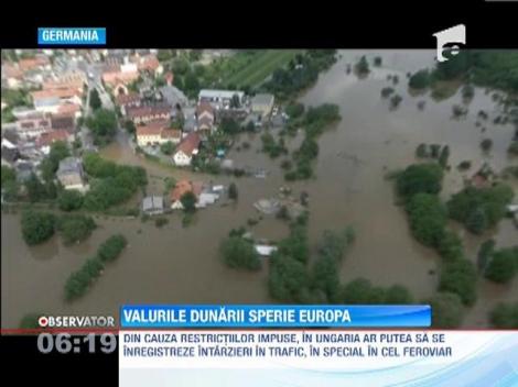 Valurile Dunarii sperie Europa