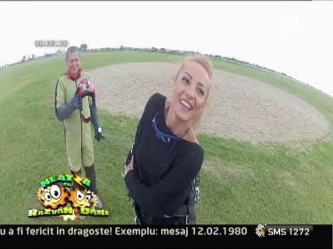 Flavia Mihasan, salt cu parasuta de 3000 de metri inaltime