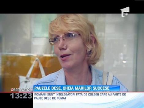 Fumatorii au probleme la locul de munca. Sefii lor au constatat ca produc pagube considerabile