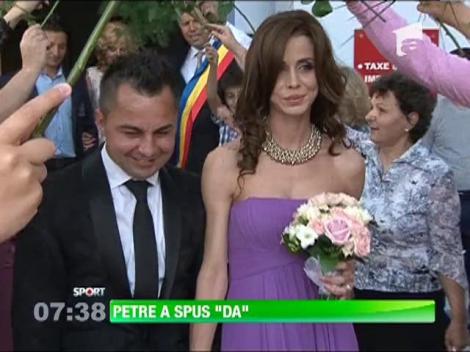 Florentin Petre s-a casatorit cu o fosta Miss Bulgaria