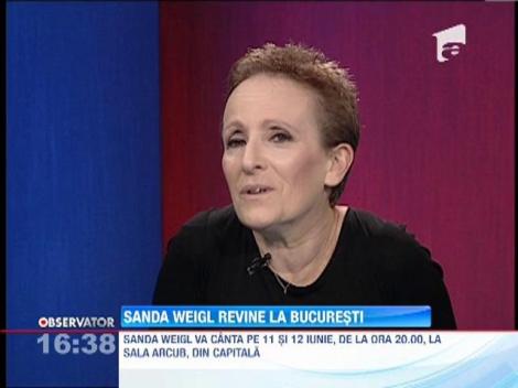 Sanda Weigl revine la Bucuresti