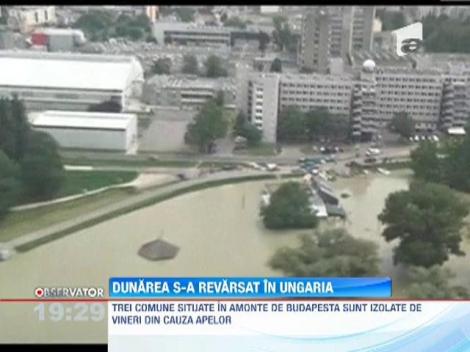 Stare de alerta de inundatii majore pe Dunare, in Ungaria