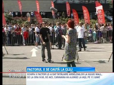 Caravana X Factor a ajuns la Iulius Mall din Cluj-Napoca!
