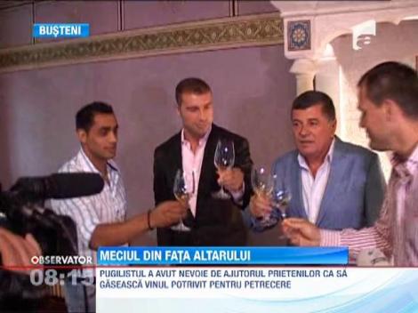 Lucian Bute si Elena Aprozeanu vor face cununia civila la Castelul Cantacuzino