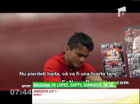 Marcos Maidana si Josesito Lopez se bat pentru titlul WBA Intercontinental