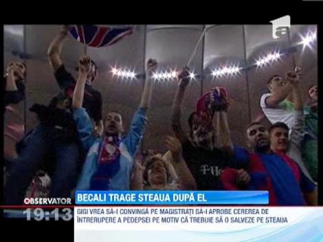 Gigi Becali trage Steaua dupa el! UEFA da semnale ca echipa va fi exclusa din cupele europene
