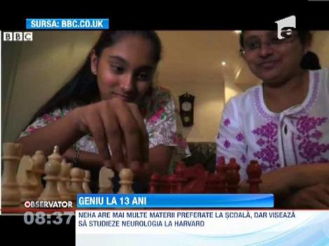 Neha Ramu, 13 ani... Coeficient de inteligenta, 162!