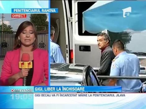 Ultima noapte pentru Gigi Becali la Penitenciarul Rahova