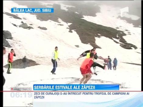 Serbarile estivale ale zapezii, la Balea Lac