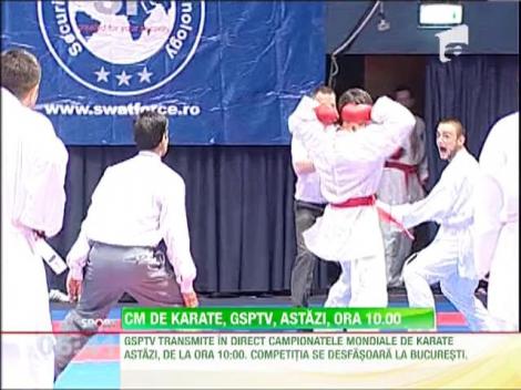 GSPTV transmite finalele Campionatelor Mondiale de Karate