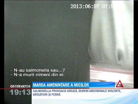 Micii cu salmonella au ajuns in farfuriile romanilor