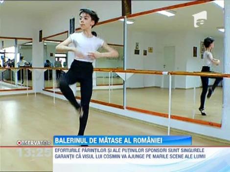 Cosmin, balerinul de matase al Romaniei, impresioneaza lumea baletului