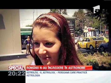 Romanii nu fac diferenta intre astronom si astrolog