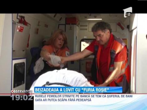 Targoviste: Un tanar de bani-gata a spulberat cu bolidul un grup de oameni