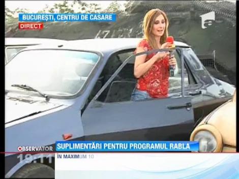 A inceput programul Rabla! Voucherele s-au epuizat pe sub mana si pe ochi frumosi