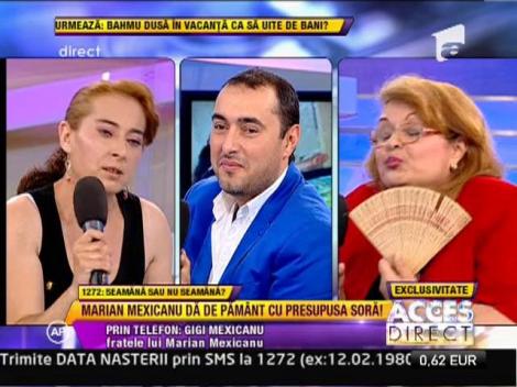 Angelica Constantin: "Mama lui Marian este si mama mea"