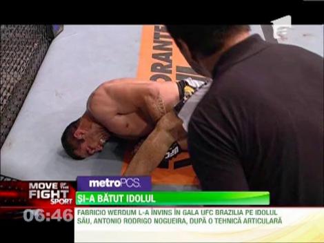Fabricio Werdum si-a batut idolul