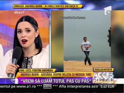 Andreea Marin s-a intors din Croatia