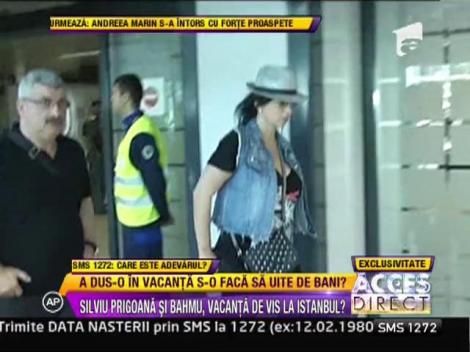 Adriana Bahmuteanu si Silviu Prigoana au petrecut un week-end romantic la Istanbul