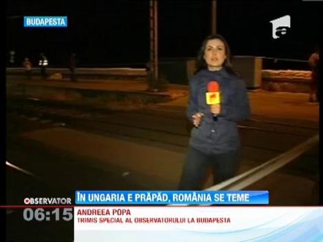 Dunarea a transformat capitala Ungariei intr-un lac imens