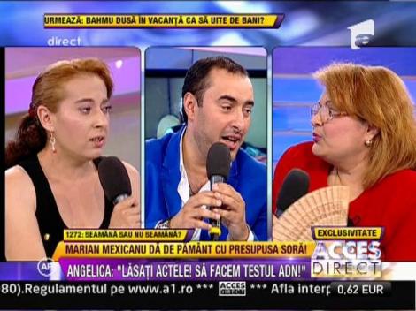 Angelica Constantin: "Sa facem testul ADN"