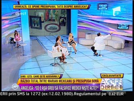 Razboi total intre Marian Mexicanu si Angelica Constantinescu