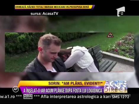 Sorin de la Akcent si-a inselat iubita, iar acum plange dupa ea