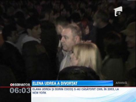 Elena Udrea a divortat de Dorin Cocos
