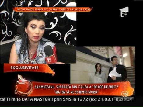 Adriana Bahmuteanu vrea 100.000 de euro de la o fosta companie a lui Prigoana