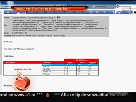 Un show pacatos, lider de audienta!