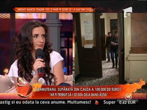 Mara Banica: "Daca ii da 100.000 de euro Adrianei Bahmuteanu, nu mai vorbesc despre Prigoana"