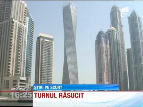 Infinity, cel mai inalt turn in forma de spirala, a fost inaugurat in Dubai
