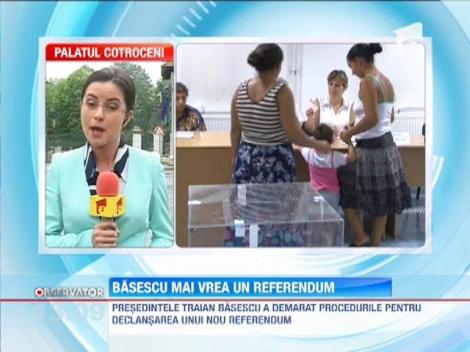 Basescu mai vrea un Referendum