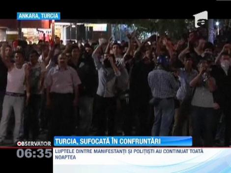 Protestele pun stapanire pe Turcia